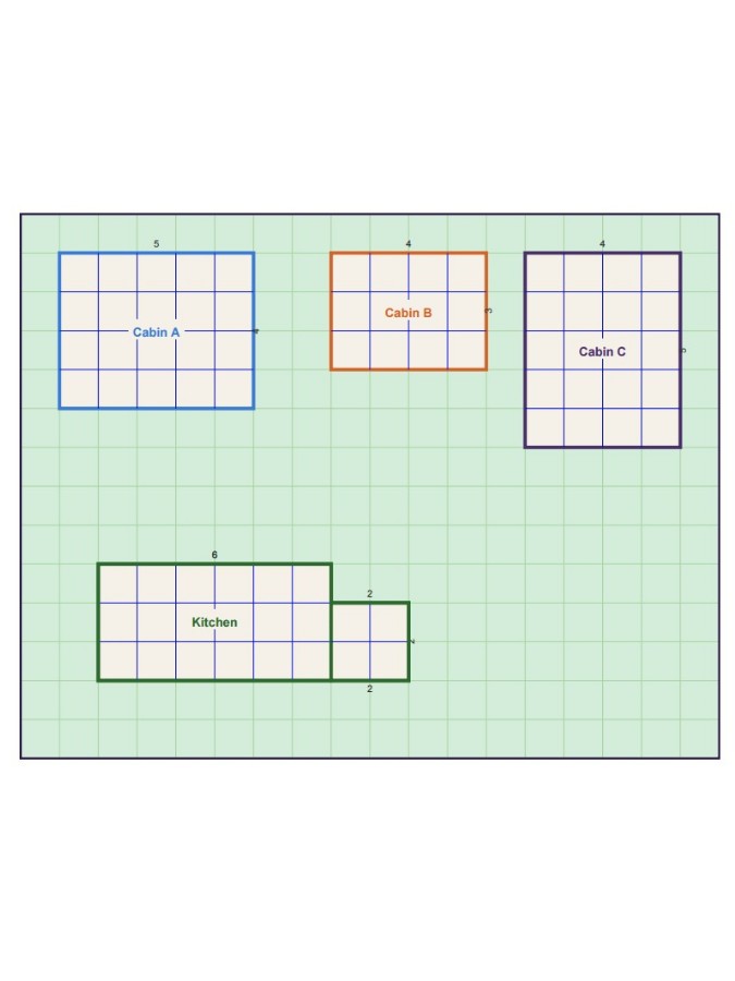 Area, perimeter, and geometry in story context.